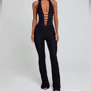 Outcast Sawyer Jumpsuit Black